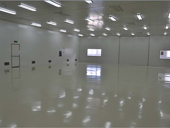 食品廠無菌車間廠房?jī)艋こ探ㄖ? width=